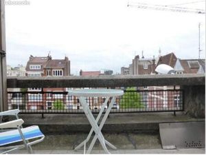Studio meublé balcon Lille Europe