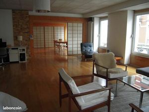 F3 lumineux  style loft  110m2  hyper-centre à 5min de la gare
