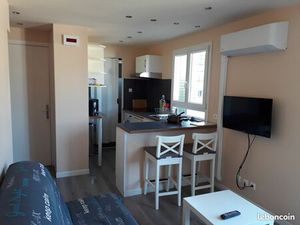 T1 bis Meublé et Climatisé à Grenoble - Au Dernier étage avec Terrasse 10m² - Vue sur les 