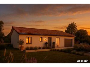 Maison neuve contemporaine