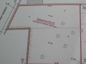 Terrain 500m2