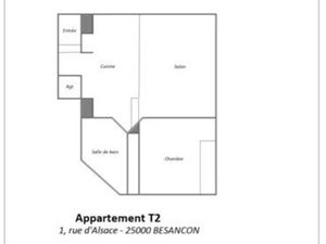 Vends appartement  centre-ville  Besançon