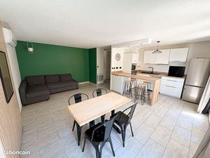 ? Appartement T2 meublé  climatisation  cellier et terrasse – 48 45 m2