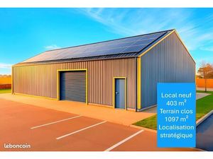 Local commercial neuf de 400 m² sur un terrain de plus de 1 000 m² à Cavignac