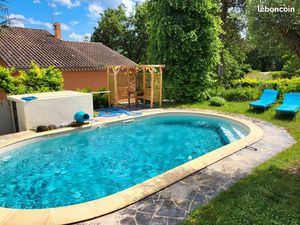 Maison individuelle avec piscine