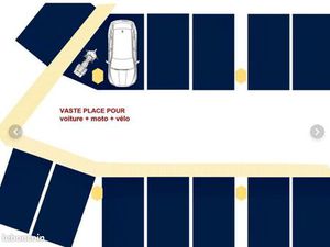 Place de Parking Saint-Christoly (Voiture + Moto)