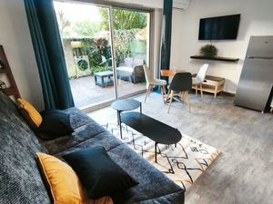 T1 26m2 meublé  rez-de-jardin Rochat