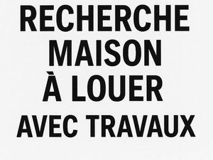 Recherche maison à rénover