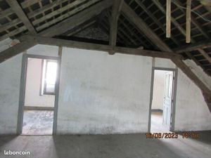 Logement de 66 m² + plateau de 109 m² à rénover