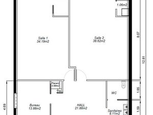 Local commercial 120 m² ANGERS