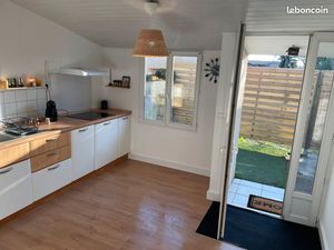 Maison de ville T2 avec cour