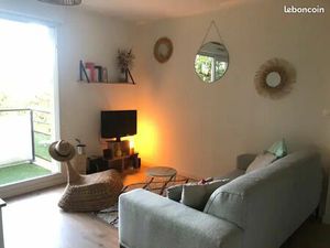 Appartement meublé avec vue sur la forteresse de Chinon à 5 minutes à pied du centre-ville