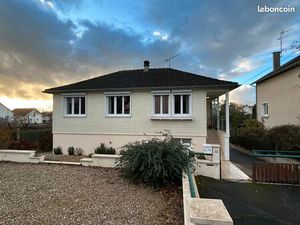 Maison sur sous-sol avec garage indépendant
