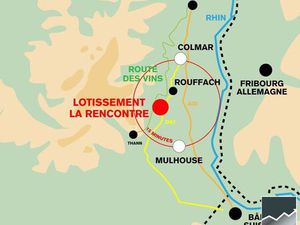 Terrain 984 m² Issenheim