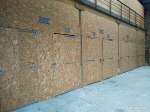 Box de stockage 6m2 et 24m3