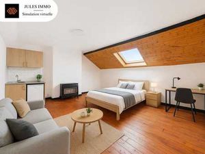 Deux studios fonctionnels au troisième étage d’un immeuble