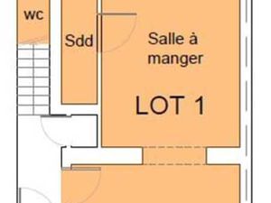 Appartement de +/- 55m² situé quartier des Étangs Noirs