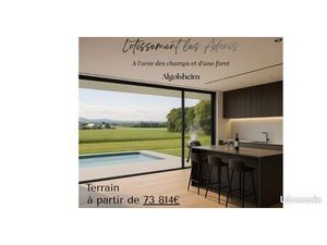Terrain viabilisé Libre de constructeur à Algolsheim