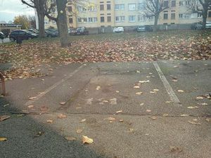 Emplacement de parking privé