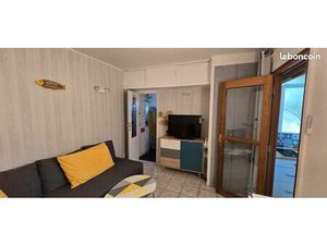 Rare T1/T2 rdc jardin bord de mer