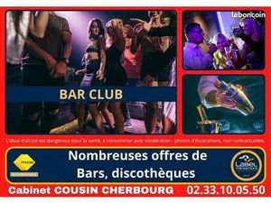 Fonds de commerce bar 160 m²