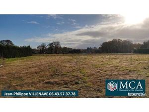 Terrain 1 030 m² Haut Mauco