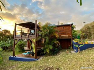 Villa T3 meublée cadre verdoyant  vue océan