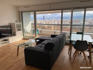Location meublée Appartement avec vue imprenable sur Paris - Quartier Javel