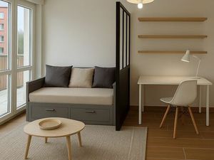 Studio / Appartement rénové – Idéal étudiant & jeune actif – Disponible janvier 2026