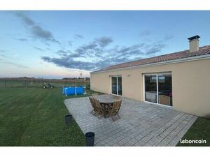 Maison 126 m² avec grand terrain constructible de 3 773 m² – Agences s’abstenir