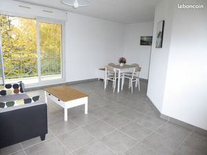 Croix Daurade : T2 avec grand balcon et parking dans résidence gardée