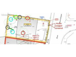 Nouvelle Aquitaine – Talence - Terrain Constructible 300 m² - 240 000 Euros -