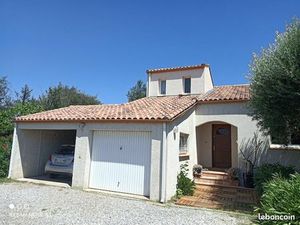 ? Villa languedocienne 120 m² Marseillan Mougères | 3 ch + bureau | Jardin terrasse | Gara