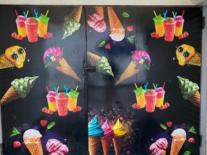 Fond de commerce Glacier