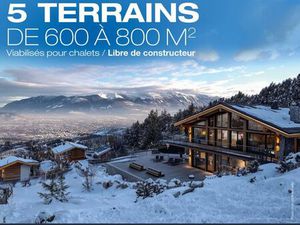 ⛰️ terrain constructible chamrousse – roche béranger – ski aux pieds