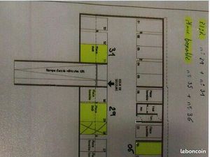 Grande place de parking sécurisée en sous‑sol – Résidence privée – Faches‑Thumesnil