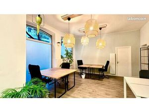 Beau bureau indépendant meublé proche Batignolles 6/8 personnes lumineux toutes prestation