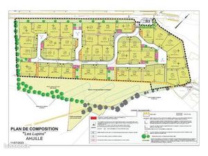 Terrain 560 m² Ahuille