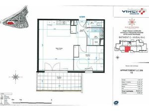 Appartement 2 pièces 53 m²