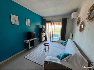 Studio dernier étage clim résidence piscine