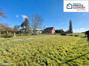 Terrain 1 077 m² Emalleville