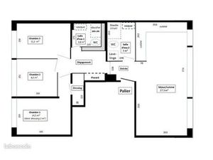 Vends Appartement 80 m² - 4 pièces – Paris 11ème