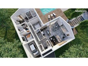 Terrain 1 080 m² Mees