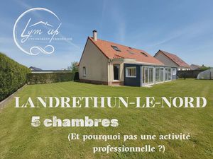 MAISON INDIVIDUELLE  SEMI PLAIN-PIED  5 chambres  PIECE DE V