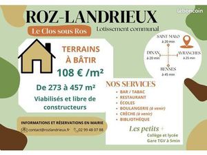 Terrains à construire viabilisés