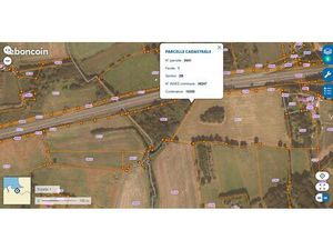 Terrain boisé non constructible idéal coupe de bois et ou loisirs