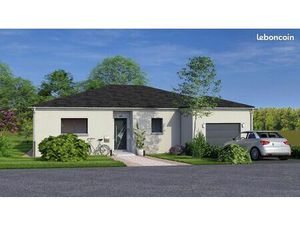 PLAIN-PIED 110m² et TERRAIN de 589m² à DISTROFF