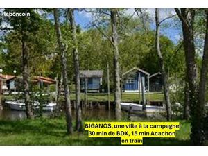 Plain pied  située au alme  commodités à pied  gare à 15min à pied