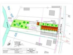 Terrain à bâtir 1 260 m² avec permis pour immeuble de 8 logements – Proche centre-ville de