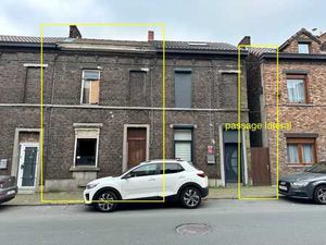 maison+passage latéral piéton à restaurer entièrement